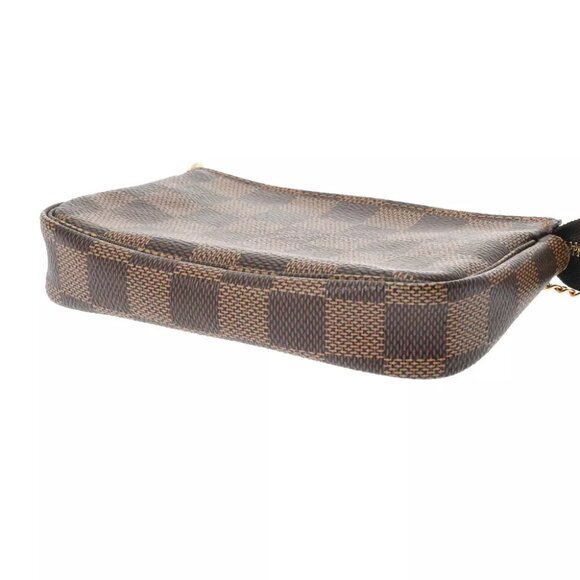 LOUIS VUITTON Damier Mini Pochette Accessoires Brown - Picture 4 of 12